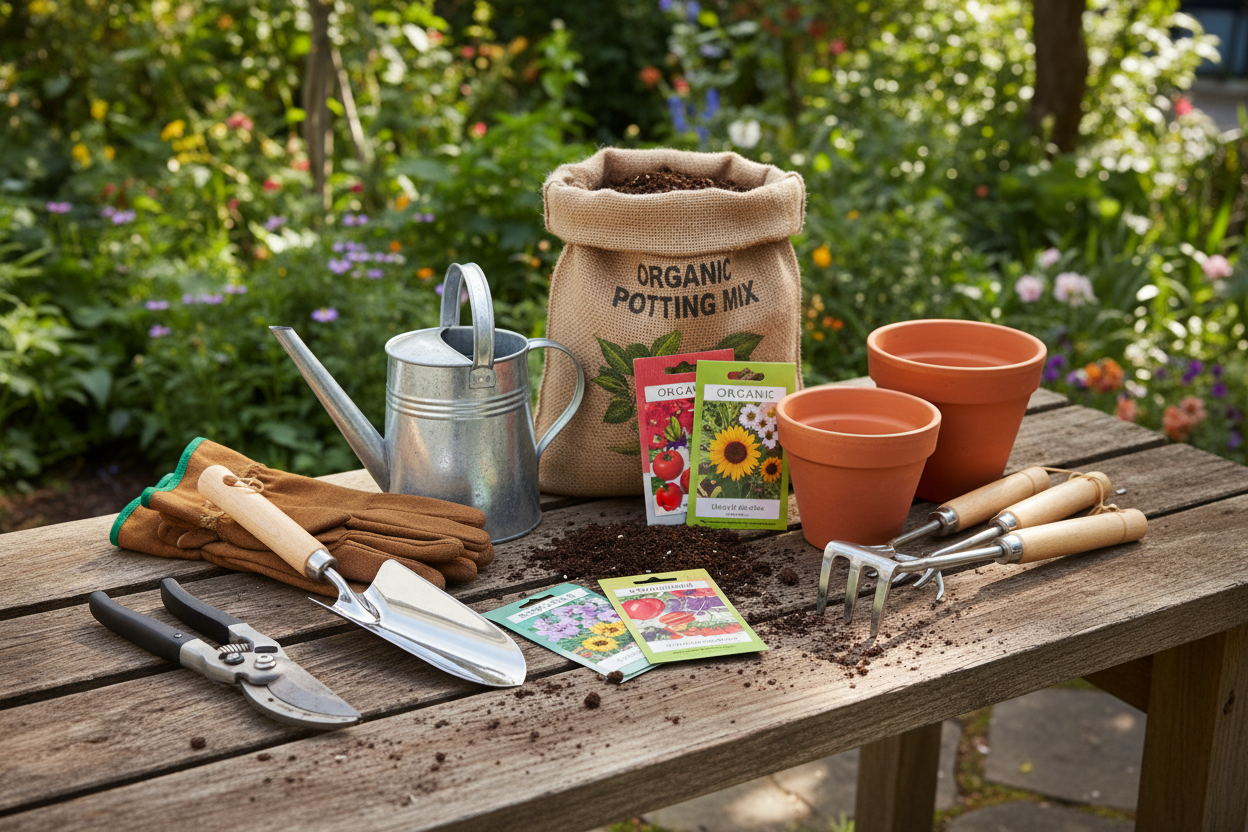 Beginner’s Guide to Gardening: Essential Tools & Supplies You Actually Need