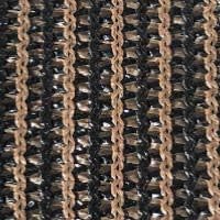 Eden's Decor Straight Flat-Edged Sun Shade Sail Rectangular 12' x 19' Brown - Image 8