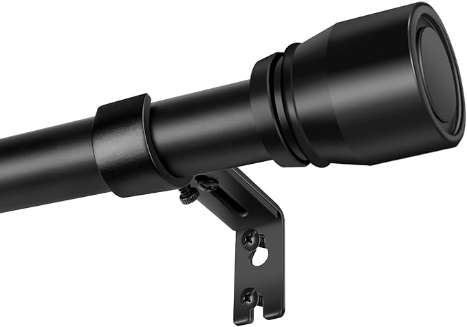 1” Diameter Curtain Rods Itself is 30 to 170 inch 1 Pack Fit 30-168 inch Window by Unknown