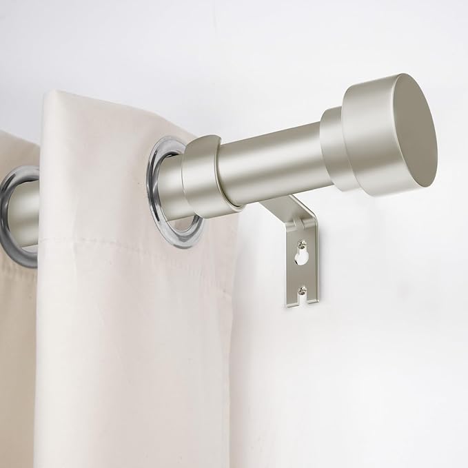 Curtain Rods for Windows 32 to 170, 1 Inch Adjustable Heavy Duty Long Window - Image 2