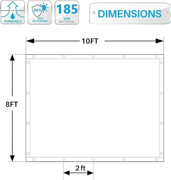 90% Shade Cloth Sun Shade Fabric - Image 3