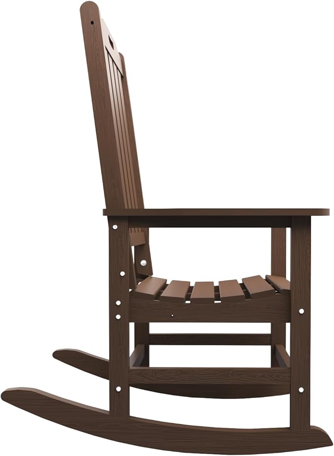 Oversized Rocking Chair Set of 8, Outdoor Rocking Chair - Image 5