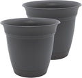 The HC Companies 10 Inch Eclipse Round Planter Pots by TheHCCompanies