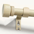 Antique White Curtain Rods for Windows 72 to 144 Inches Heavy Duty Adjustable by Unknown