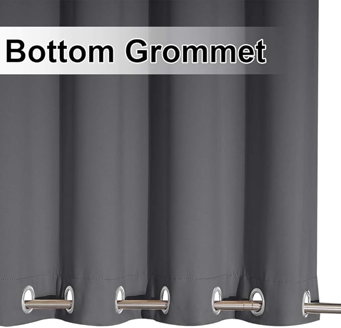 NICETOWN Blackout Outdoor Patio Curtain & Drape Waterproof, Top and Bottom - Image 5