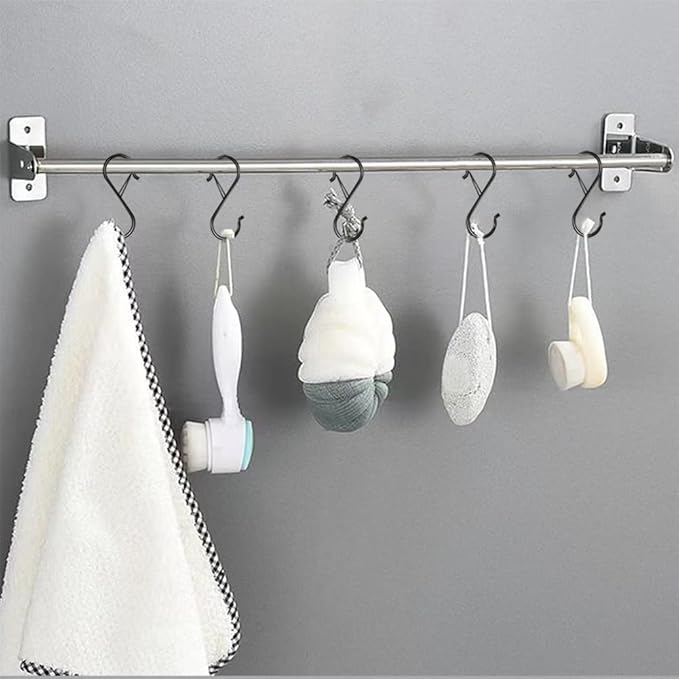 32 Pack S Hooks for Hanging, 3.5 inch Heavy Duty Metal S Hooks - Image 5