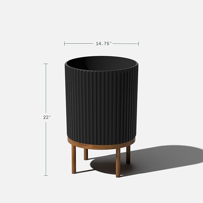 Veradek Demi Series Round Planter w/Stand - Image 3