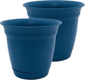 The HC Companies 10 Inch Eclipse Round Planter Pots by TheHCCompanies