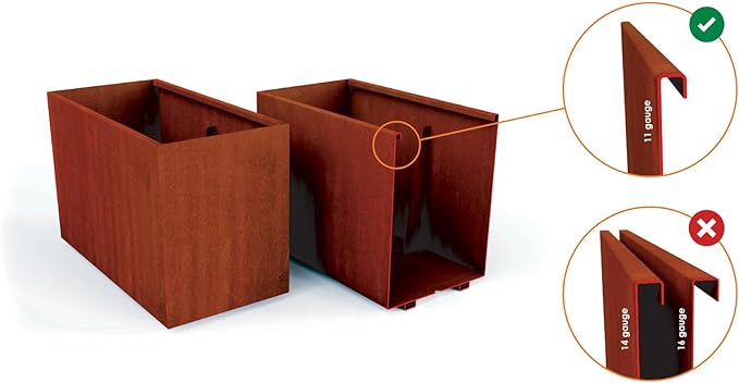 Plantercraft Corten Steel Planter - Image 4