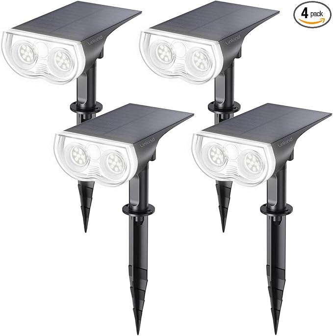 Linkind Solar Lights Outdoor Waterproof IP65, StarRay Dusk-to-Dawn Outdoor by Linkind