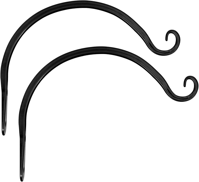 Mkono 8 Inch Plant Hangers Hanging Plant Bracket Wall Post Hooks Indoor Outdoor by Mkono