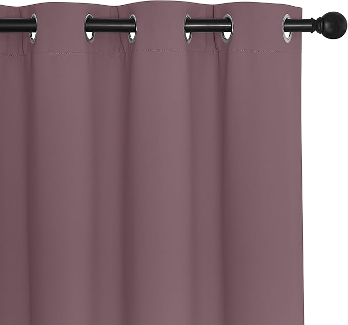 NICETOWN Patio Door Curtain Sound Blocking, Bedroom Privacy Room Divider Curtain - Image 7