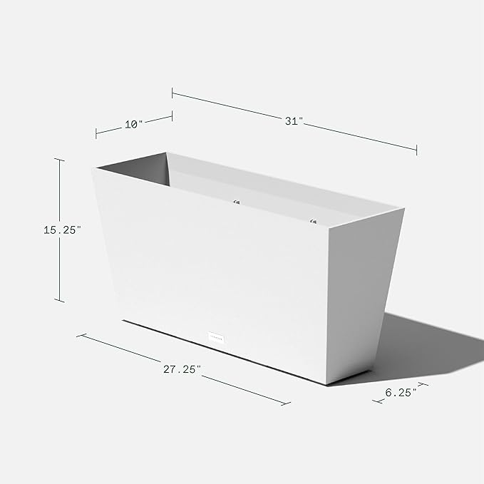 Veradek Pure Series Midori Trough Planter - Image 2