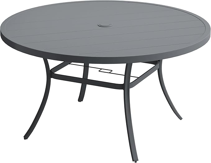 VICLLAX 50" Outdoor Round Patio Table by HOME