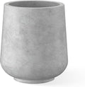 Kante 11.6" Dia Round Concrete Planter, Outdoor Indoor Large Plant Pots by Kante