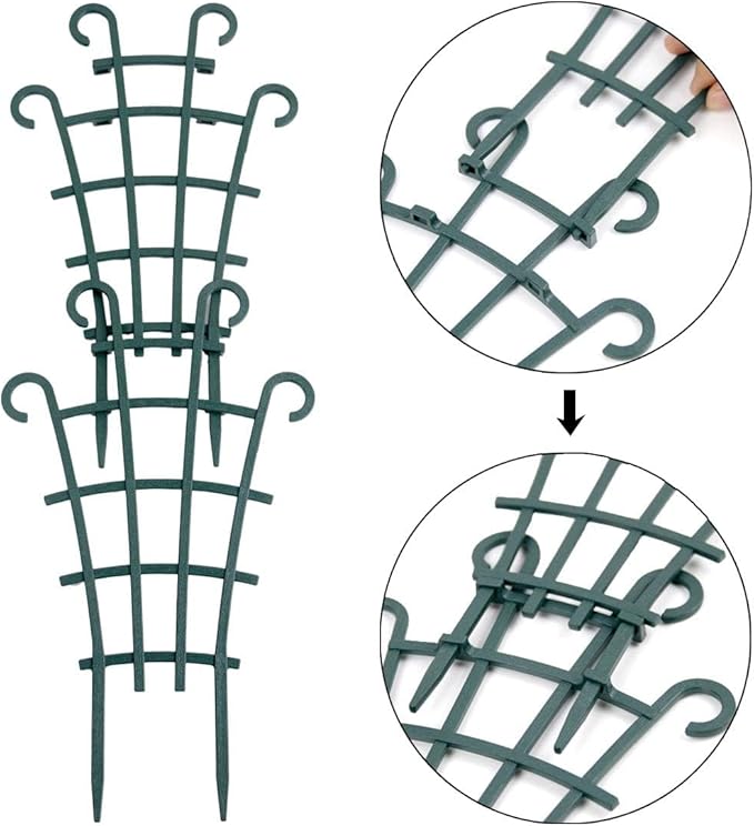 Trellis for Potted Plants, Stackable Small Indoor Plant Trellis for Climbing - Image 4