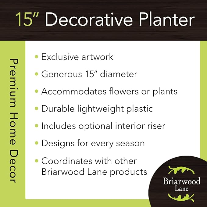 Briarwood Lane Sunflower Barn Large Planter - Image 3
