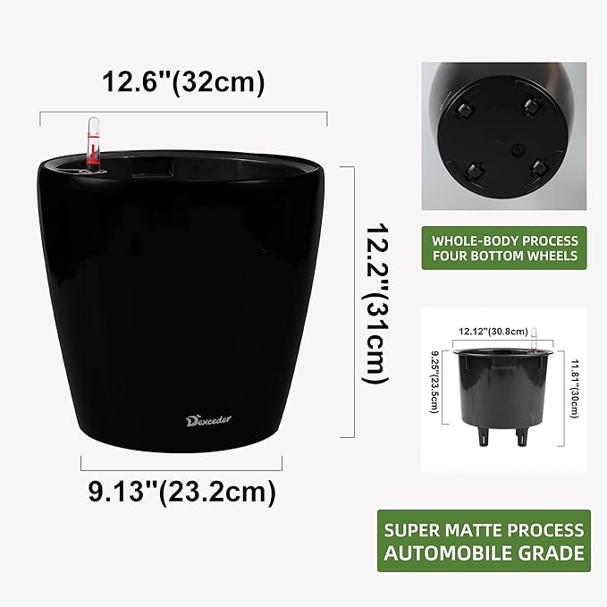 Dexceder 13x12 Self Watering Planter - Image 3