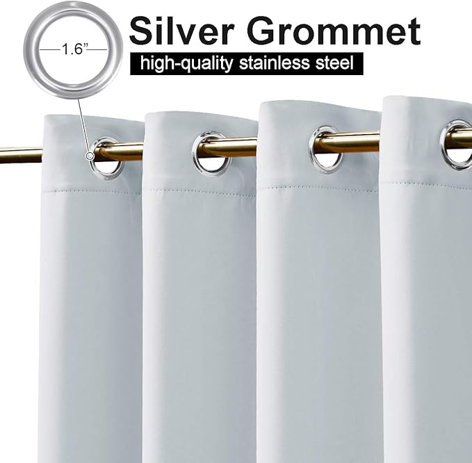 NICETOWN 2 Panels Outdoor Curtains - Image 2
