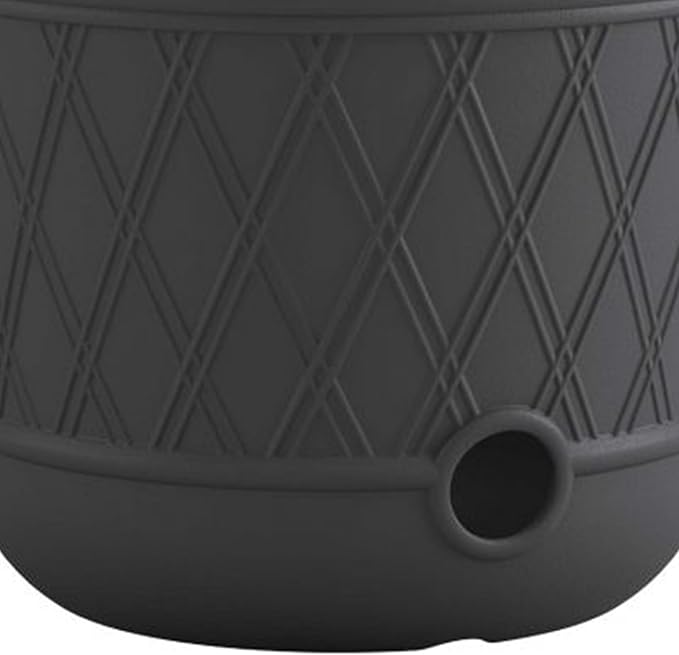 Suncast 12 Pack 14" x 12" Round Resin Decorative Weatherproof Outdoor Hideaway - Image 4