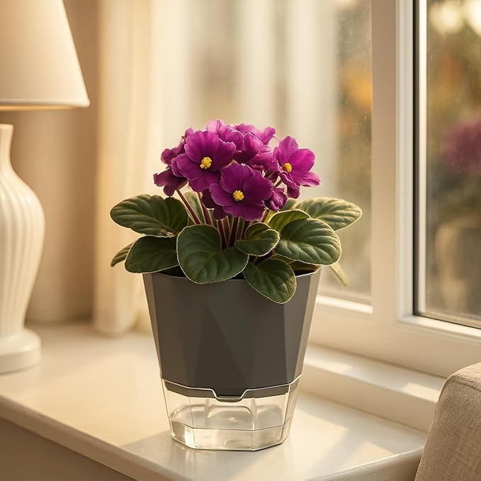 12 Pack Self Watering Plant Pots 6 Inches Self-Watering Planters - Image 6