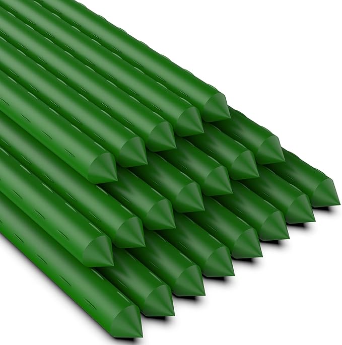 3Feet 36inch Garden Stakes Sturdy Plant Sticks Support Tomato Stakes by Jxrhy