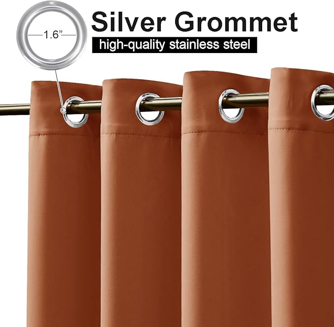 NICETOWN Living Room Curtain Festival Decoration 108" Length? Room Divider Drape - Image 2
