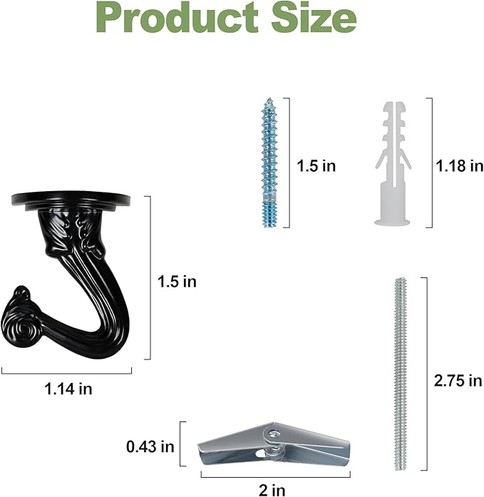 Ceiling Swag Hook Sets - Image 6