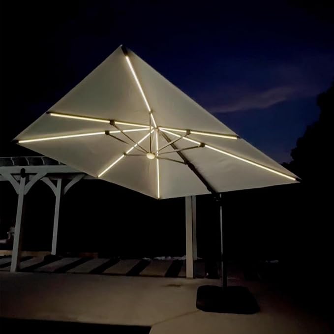 PURPLE LEAF 10 Feet Patio Umbrella - Image 2