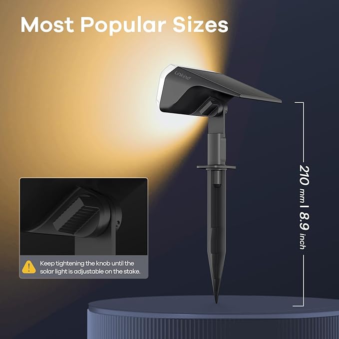 Linkind Solar Spot Lights Outdoor Waterproof IP67, 60 LED Solar Flood Lights - Image 7