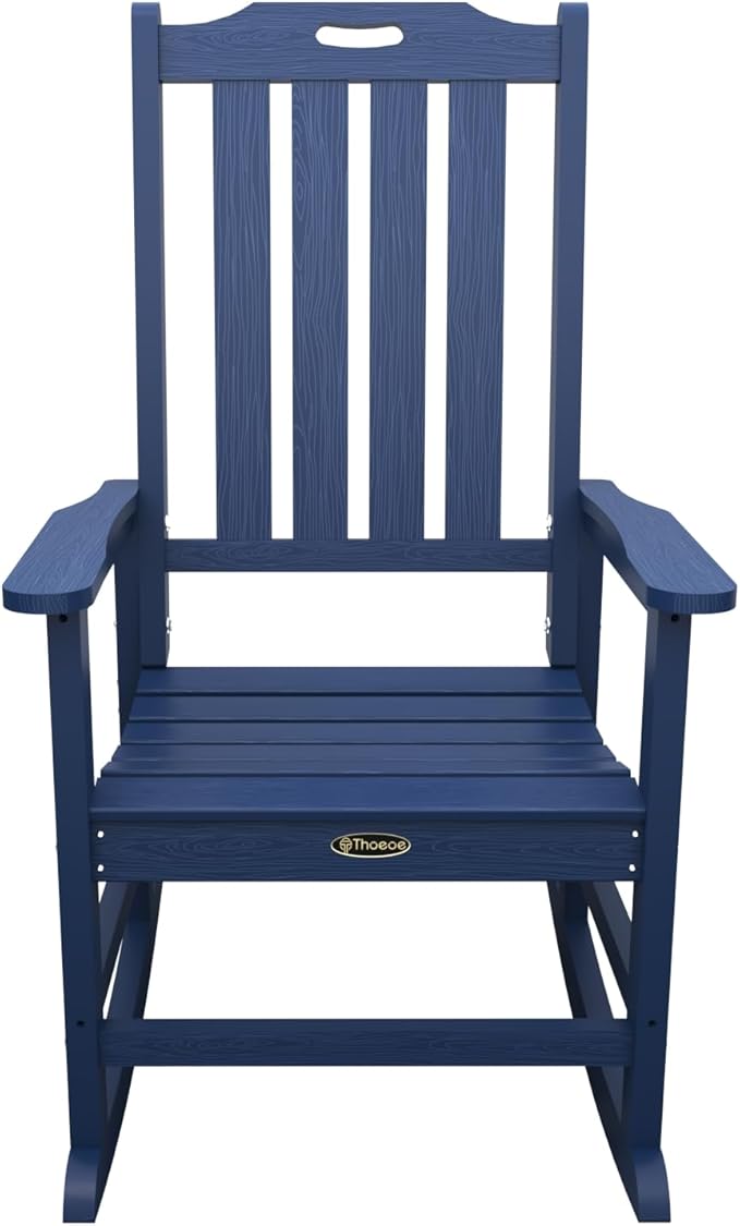 Oversized Rocking Chair Set of 8, Outdoor Rocking Chair - Image 4
