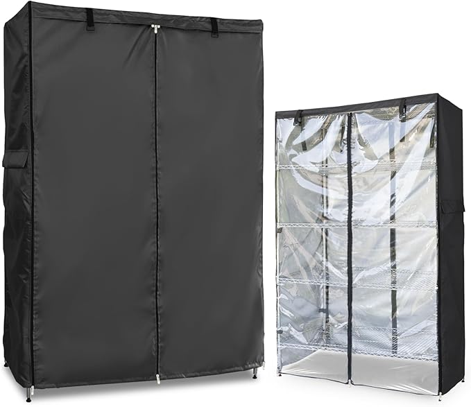 Waterproof Shelf Cover, Outdoor 600D Heavy Duty Dustproof Storage Shelves Cover by Dalema