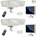 Energetic Solar Outdoor Lights, 1800LM 192 LED Security Motion Sensor Outdoor by EENERGETICLIGHTING