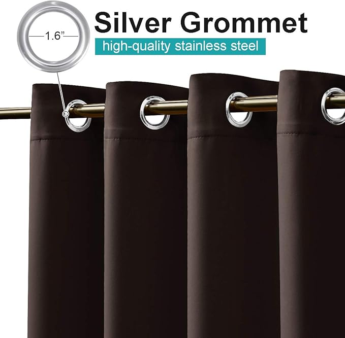 NICETOWN 2 Panels Outdoor Curtains - Image 2