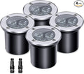 4 Pack 3w 12v Low Voltage In-ground Lights LED Landscape Light Waterproof IP67 by ALEDECO