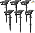 Solar Spot Lights Outdoor, RGB Solar Landscape Spotlights IP65 Waterproof by Unknown