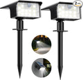 Nipify Solar Spot Lights Outdoor Motion Sensor, 3 Modes Solar Landscape by Nipify