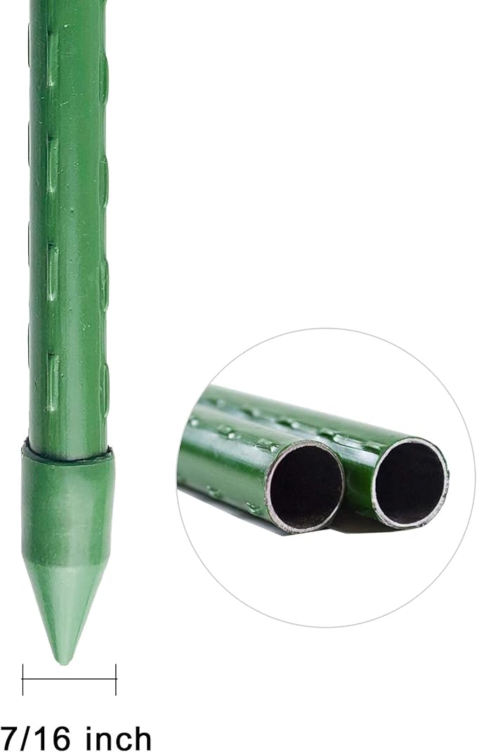 WAENLIR Garden Stakes 48 inch 4ft Sturdy Tomato Stakes, Plant Stakes - Image 3