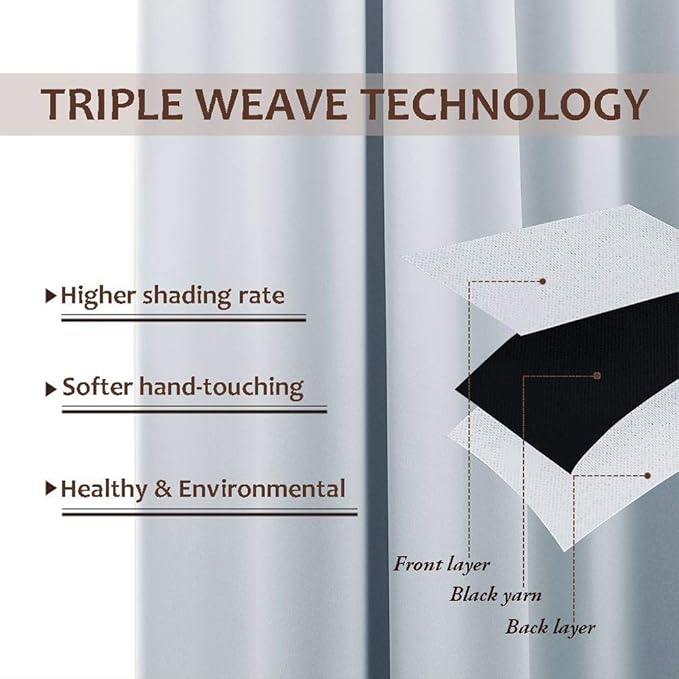 NICETOWN Privacy Outdoor Curtains - Image 4