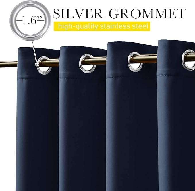 NICETOWN 2 Panels Outdoor Curtains - Image 2