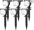 EIUIO Solar Outdoor Lights, 3 Lighting Modes Solar Spot Lights Outdoor by Lightupyourlife