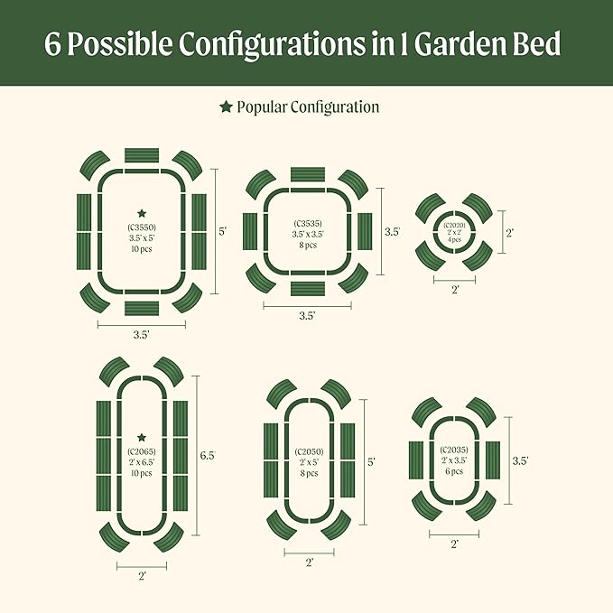 Vego garden Aluzinc Raised Garden Bed Kits - Image 3