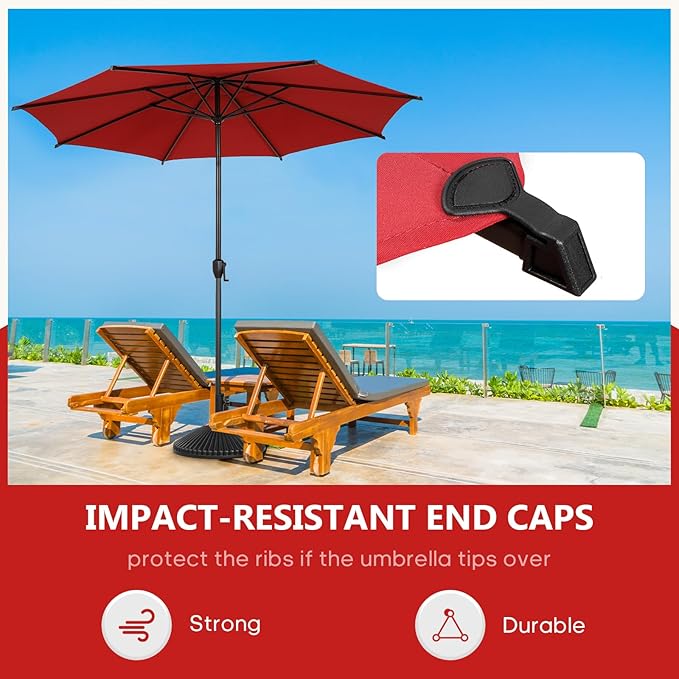 Abba Patio 11FT Lyon Outdoor Patio Umbrella Outdoor Table Umbrella - Image 4