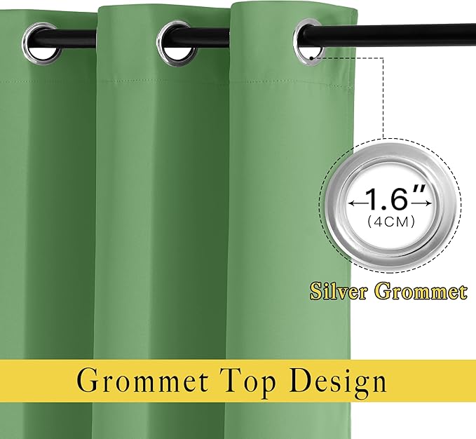 NICETOWN Blackout Curtains 84 Inch Length, Thermal Insulated Curtains - Image 5