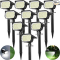 Solar Spot Lights Outdoor 10 Pack, Solar Landscape Spotlights Waterproof by TadyrealSolarLights