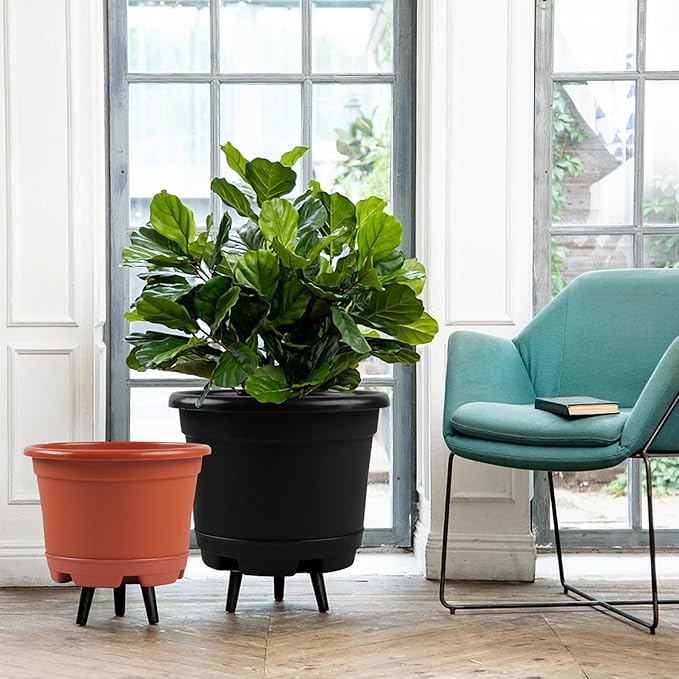 Outdoor Flower Pots 5 Packs 13 inch pots - Image 6