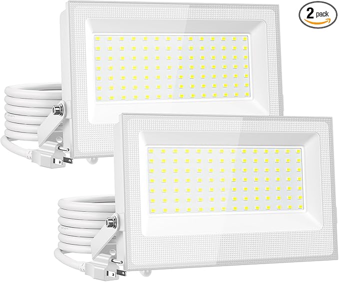 Onforu 120W Flood Lights Outdoor, 12000lm White LED Work Light by Onforu