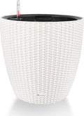 Dexceder 18x17 Inches Rattan Self Watering Planter Indoor Outdoor, Inner Pot by Dexceder