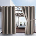 Waterproof Outdoor Curtain W52 x L84 by DivaenCamino