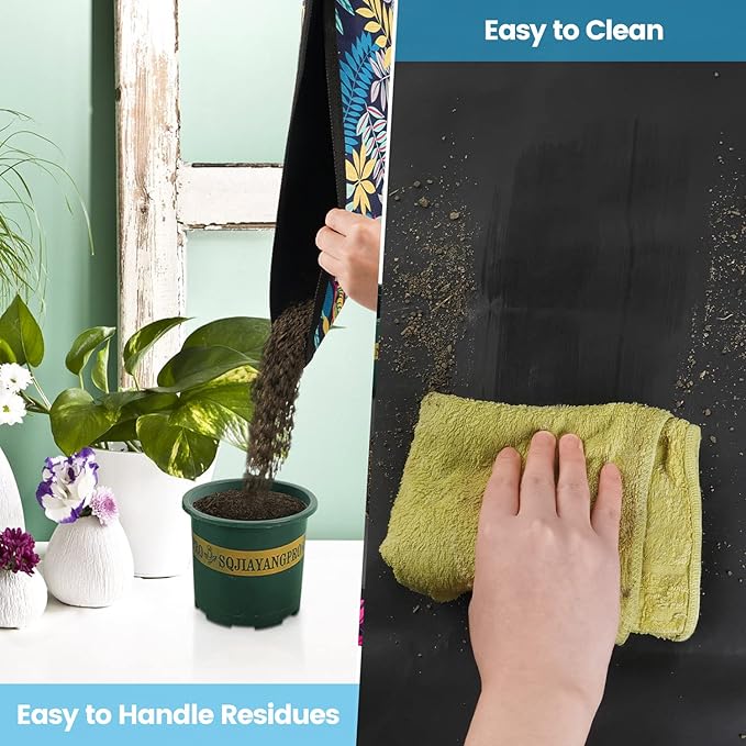 Waterproof Potting Mat for Indoor Plant Transplanting and Dirt Control - Image 6